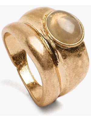 Parfois Oval Detaylı Çift Yüzük