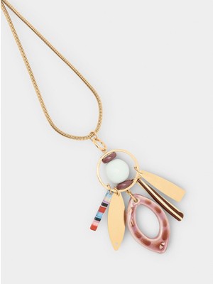 Parfois Çok Renkli Uzun Kolye