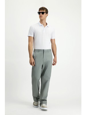 Kiğılı Regular Fit Standart Kesim Likralı Kanvas / Chino Pantolon
