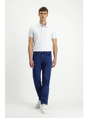 Kiğılı Relaxed Fit Rahat Kesim Pamuklu Denim Look Pantolon