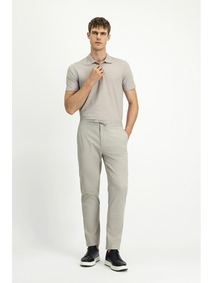 Kiğılı 7 Drop Slim Fit Dar Kesim Likralı Beli Lastikli İpli Jogger Pantolon