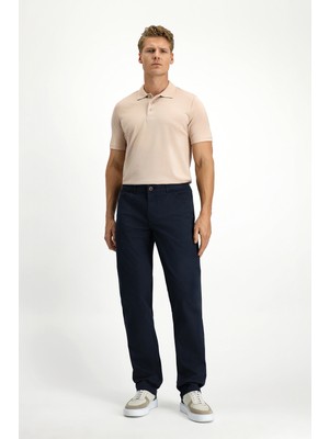 Kiğılı Relaxed Fit Rahat Kesim Likralı Kanvas / Chino Pantolon