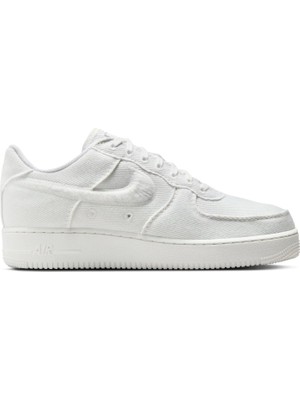 Nike Air Force 1 Low Canvas Erkek Beyaz Sneaker Ayakkabı