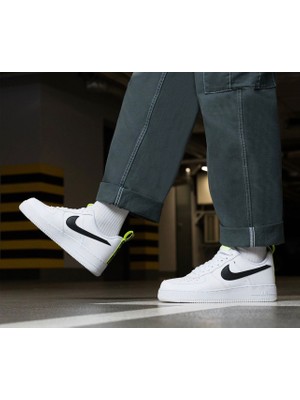 Nike Air Force 1 Lowe Whıte Wolt-Sportxstore