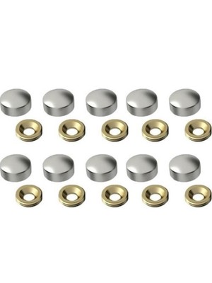 Indispensablely Krom Vida Tapası 13 mm 10 Adet