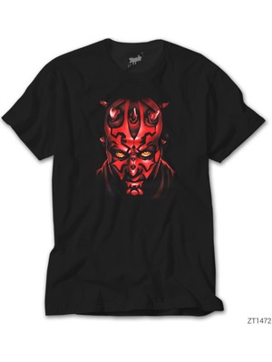 Star Wars Darth Maul Siyah Tişört