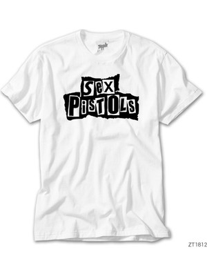 Sex Pistols Splash Beyaz Tişört