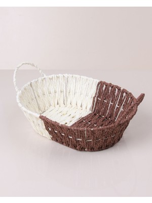 Aesco Hasırlı Ekmek Sepeti Oval ROYALEKS-8803