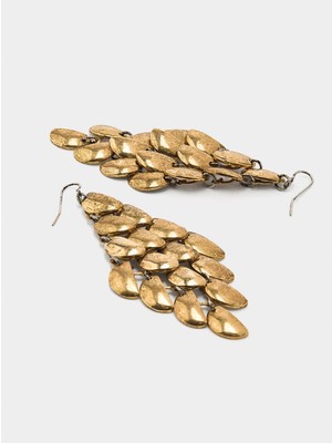 Parfois Elmas Şekilli Basamaklı Küpe