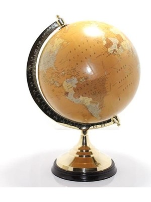 Aesco Pirinç Dünya Küre 47 cm