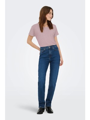 Only Jdy Jdysıssy Kadın Basic T-Shirt Kısa Kollu O-Neck T-Shirt