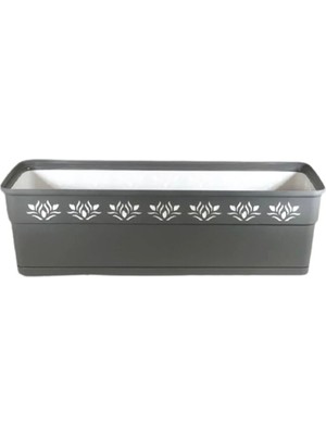 Aesco Desenli Saksı 50 cm Royaleks-Ak 638