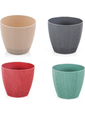 Aesco Serinova Sümela Saksı Yuvarlak 3 No 2,5 Lt 1 Adet Royaleks-Sml3