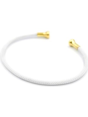 Aesco Hasır Pndr Bileklik - Beyaz