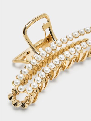 Parfois Kadın Inci Detaylı Klipsli Saç Tokası