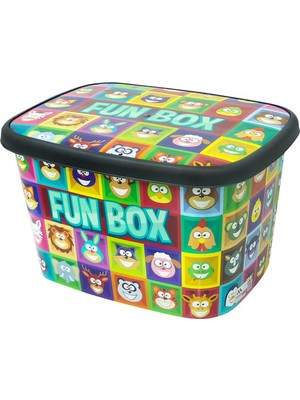 Aesco Desenli Eğlenceli Mega Oyuncak Kutusu 50 Lt. ROYALEKS-M11851