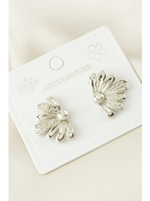 İlk El Grup Ieg™ Çiçek Metal Küpe