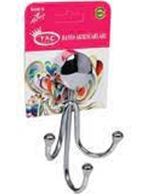 Aesco Dekoratif 3 'lü Lale Banyo Askı ROYALEKS-TAÇ575/DEK