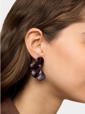 Parfois Mineli Çiçek Küpe