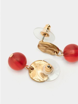 Parfois Boncuklu Kısa Küpe