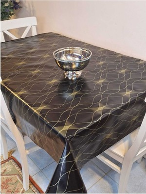 Başak Ev Tekstili Elyaflı Pvc Masa Örtüsü – Modern, Dayanıklı, Silinebilir ve Şık Görünüm