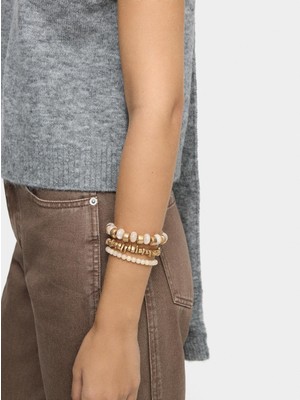 Parfois Taş Efektli Elastik Bileklik Seti