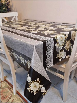 Başak Ev Tekstili Elyaflı Pvc Masa Örtüsü – Modern, Dayanıklı, Silinebilir ve Şık Görünüm