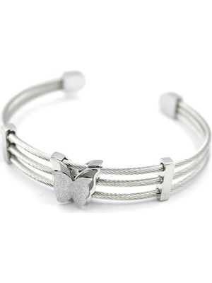 Aesco Kelebek Bilezik - Gümüş