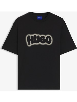 Hugo Boss Nulibax Erkek Siyah T-SHIRT.001