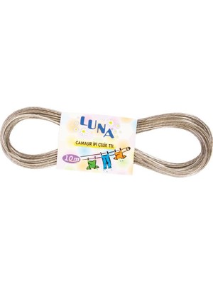 Indispensablely Luna Çamaşır Ipi Çelik Tel 10 Metre