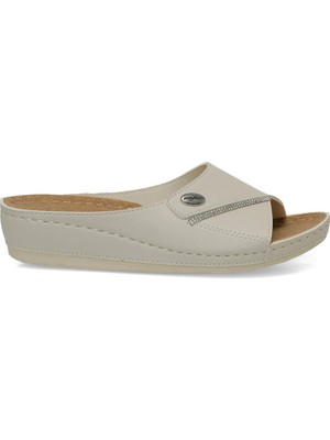 Polaris 167242.Z6FX Beyaz Kadın Terlik