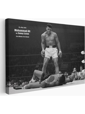 Beta Moda Hub Muhammet Ali Kanvas Tablo-