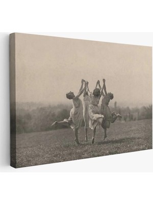 Beta Moda Hub Isviçreli Fotoğrafçı Frederick Boissonnas Dans Eden Kadınlar Tablosu-