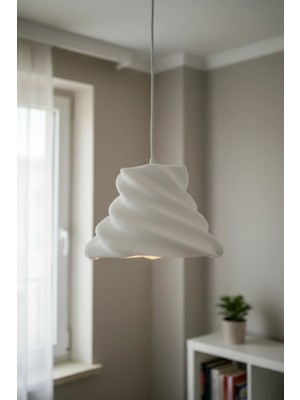 Beta Moda Hub Modern Stroom Beton Dokulu Dekoratif Sarkıt Avize