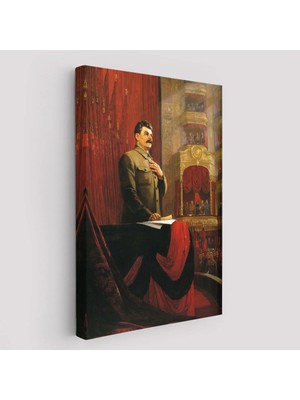 Beta Moda Hub Josef Eski Sovyetler Birliği Hükümet Başkanı Duvar Tablosu-