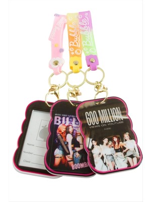 Aesco Dikdörtgen Kartlık Silikon Anahtarlık