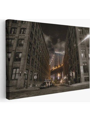 Beta Moda Hub Manhadropceke-Drpkanvasan Sokak Manzara Tablosu-