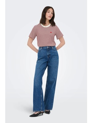 Only Jdy Jdypısa Baskılı Kadın Tişört Kısa Kollu