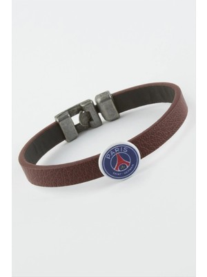 Aesco Bordo Renkli Suni Deri Bileklik