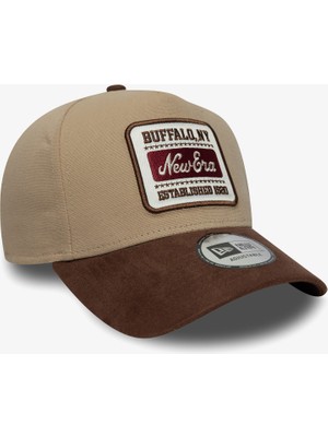 New Era Suede Eframe Unisex Bej Şapka.-