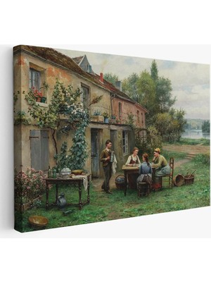 Beta Moda Hub Bahçede Kahve Keyfi 19, Yüzyıl Tablosu-