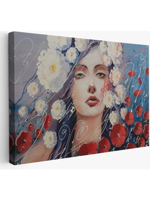Beta Moda Hub Venüs'ün Gözyaşları Kanvas Duvar Tablosu-
