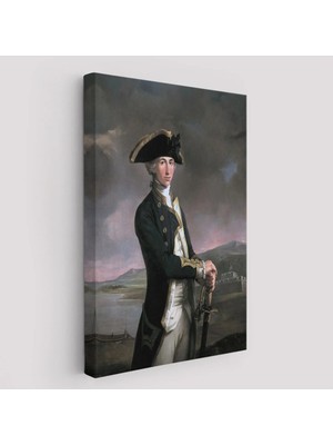 Beta Moda Hub Ingiliz Amiral Horatio Nelson Dekoratif Duvar Tablosu-