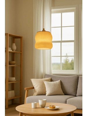 Beta Moda Hub Dekoratif Avize Ice Serisi Ev Ofis Veranda Mutfak Çap 20 cm ( Büyük Boy )