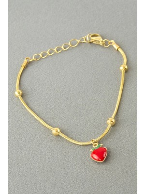 Bijuteri Net Çilek Çelik Bileklik