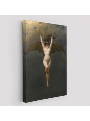 Beta Moda Hub Yarasa Kadın Tablosu, Albert Joseph Pénot, La Femme Chauve Souris-