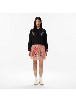 United4 Unıted4 Slim Fit Kadın Pembe Etek.pudra