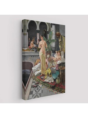 Beta Moda Hub Osmanlı Kadınlar Hamamı Duvar Tablosu-