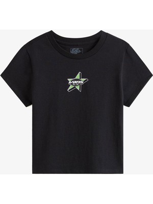Vans Starmarked Kadın Siyah T-Shirt.-