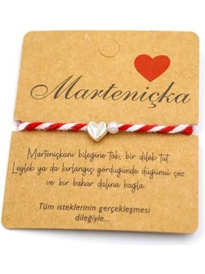 Aesco Kalp Marteniçka Bileklik - Kırmızı